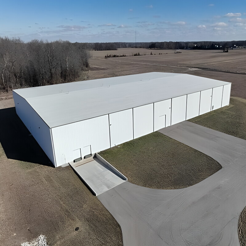 Earthquake Resistant Warehouse Steel Structure Light Frame Metal Buildings ISO 9001 CE