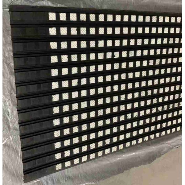 95% Alumina Ceramic Drum Lagging NR SBR Rubber Pulley Lagging Sheet