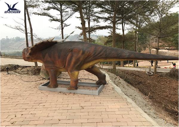 Pachyrhinosaurus Yard Dinosaur Lawn Art , Dinosaur Replicas Life Size 