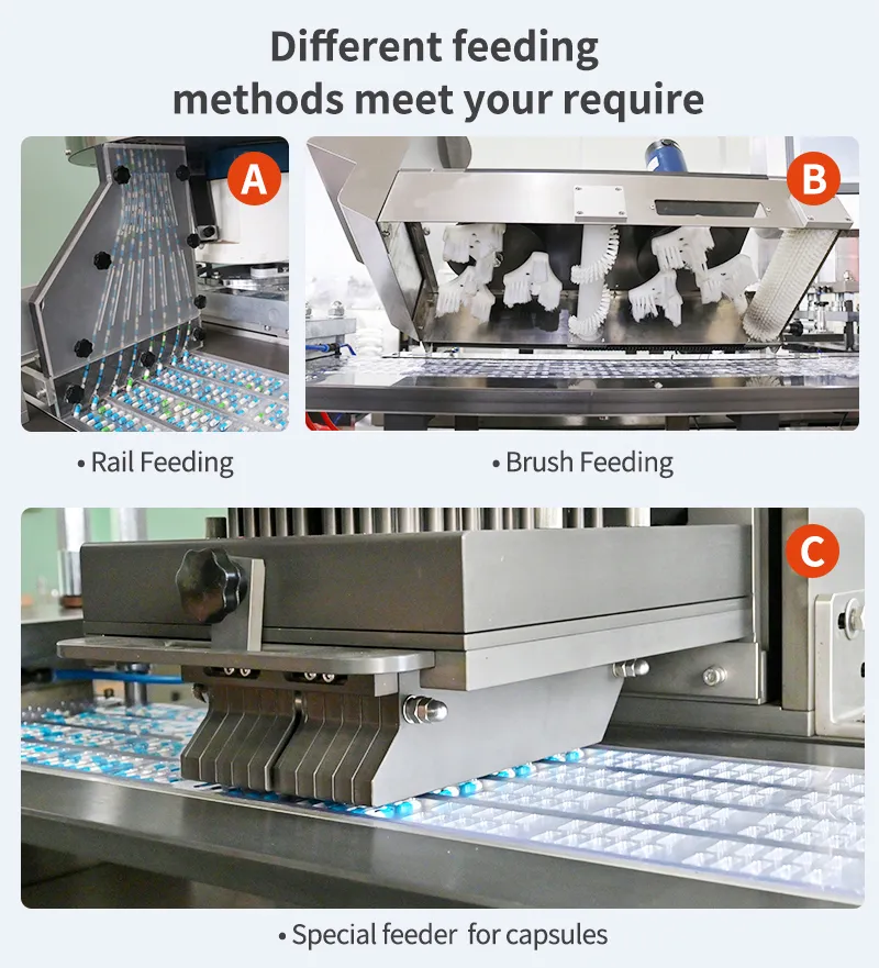 DPP - 250 Alu Plastic Blister Packing Machine Aluminum Tablet Capsule Pill