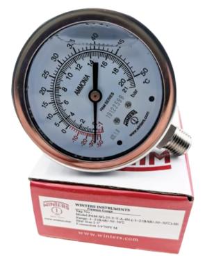 WINTERS PAM-25 Ammonia Meter with 63mm Dial Size Stainless Steel Construction