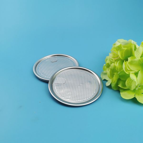 O / D Shape Aluminum Foil Easy Peel Off Ends Easy Open Lid