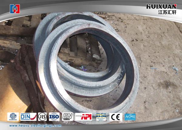 Heat Treatment Forged Steel Flanges Custom For Engineering Machinery