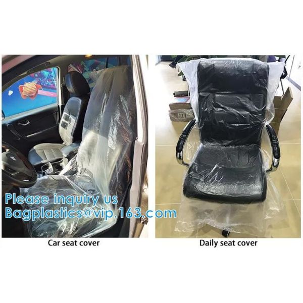 Biodegradable Compost Car Floor Mat Auto Disposable Steering Wheel Seat Cover Interior Accessories Steering Tire Bags