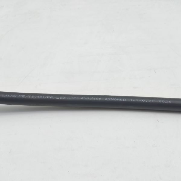 Custom Cable CU/XLPE/IS/OS/FR/LSZH+RS422/485 ARMORED 3x2x22awg