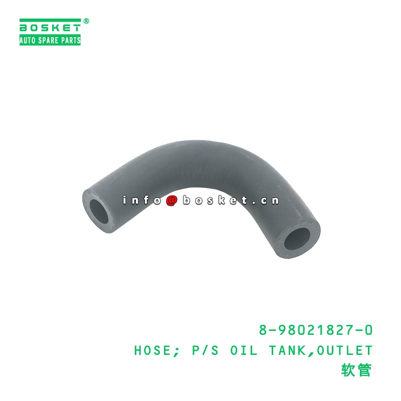 8-98021827-0 manguera del tanque de aceite de salida de dirección de potencia adecuada para ISUZU 8980218270