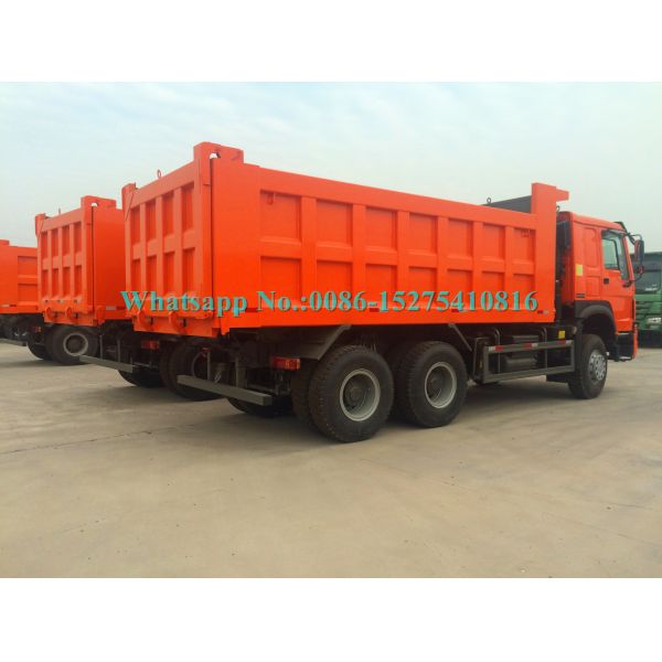 Technologie de Volvo de déchargeur de décharge d'exploitation de rouleur des puissances en chevaux 6x4 10 de ZZ3257N3847A HOWO 371/camion- pour le Laos Myanmar