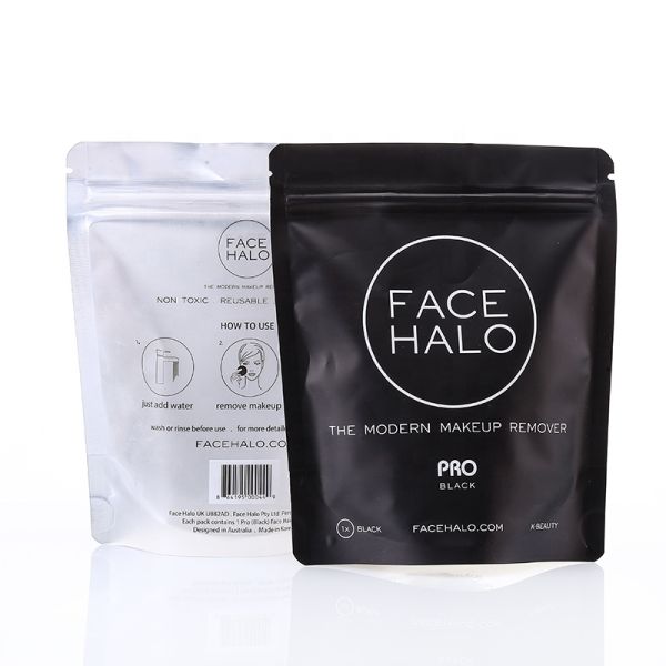 Printed PE Plastic Stand Up Packaging Pouches With Zipper