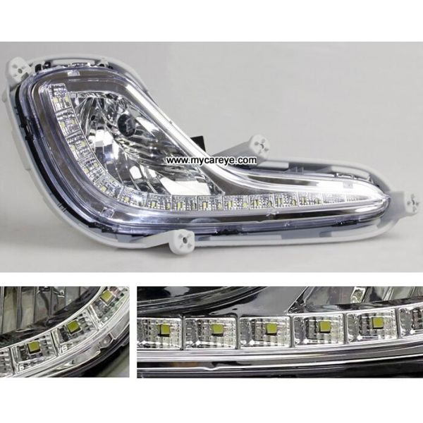 Hyundai Accent DRL LED Daytime driving Lights Car daylight for sale