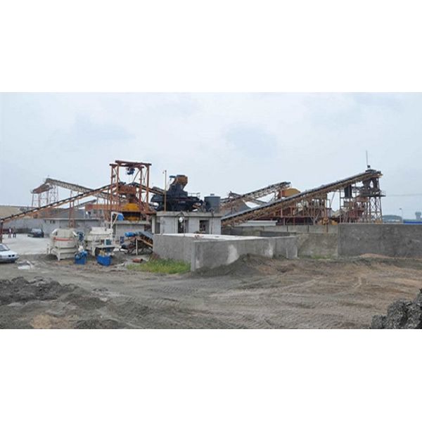 Aggregate Stone Crushing Line Sand Production Line For Highway / Building