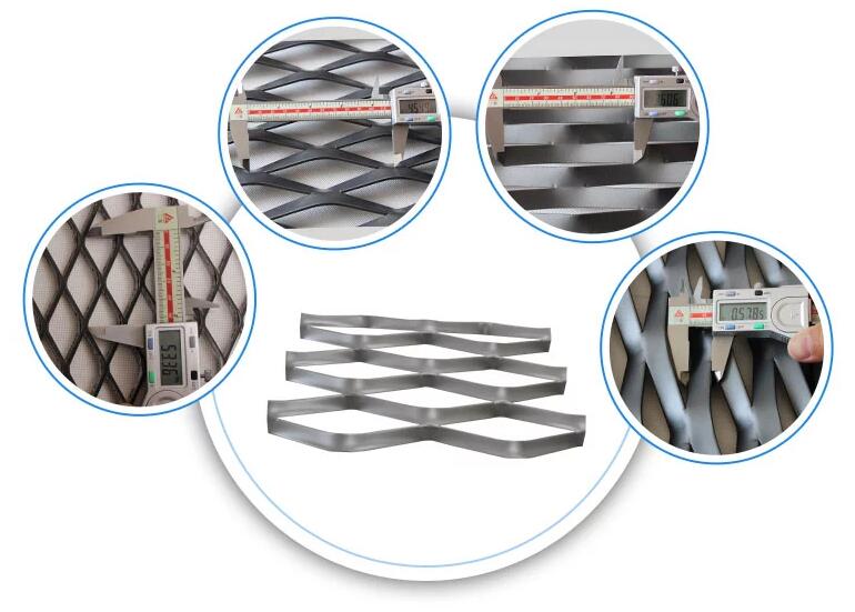 Алюминиевая квартира расширила сетку металла/СС304 расширенный экран сетки для архитектуры