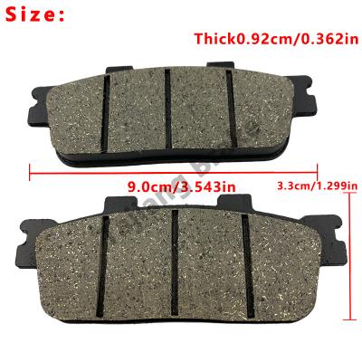 Strong Stopping Motor Tech Brake Pads Pulsar 180/135 OEM Standard For Honda CRF R X 450 250