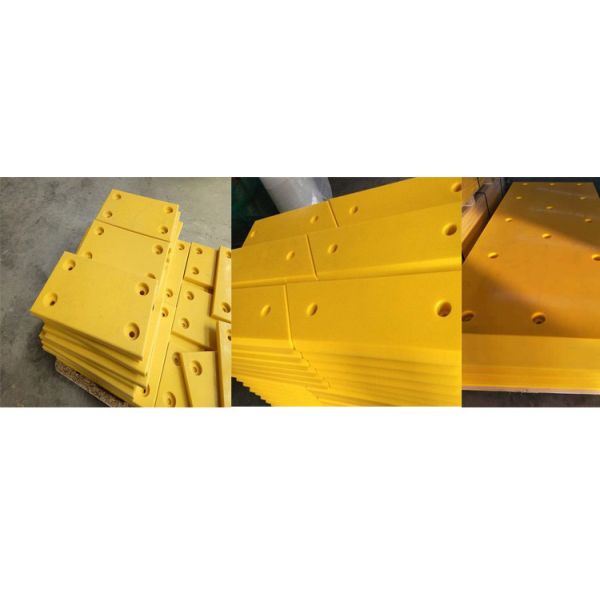 Customized Anti Impact Marine Fender Pad Uhmwpe / Hdpe