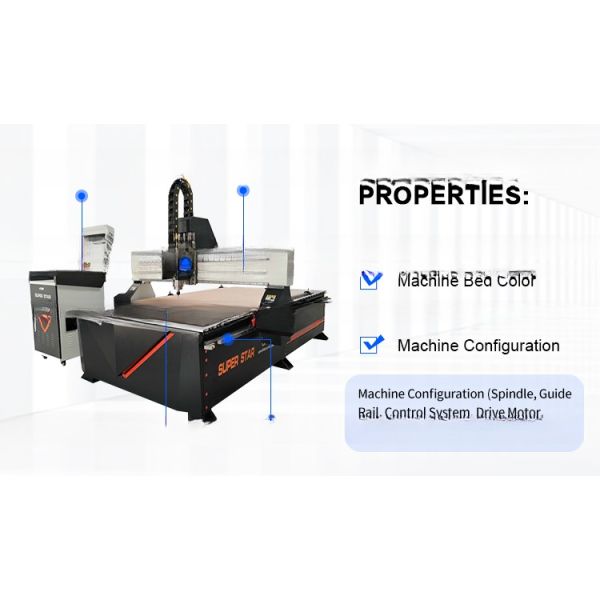 Routers de madera CNC de alta precisión Routers de madera CNC para puertas de madera de plástico
