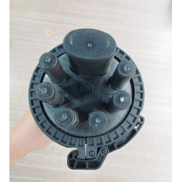 Теплосокращающий водопровод оптоволоконный сцепление закрытие купола тип 96 волокон 1 в 6 из оптического соединительного ящика