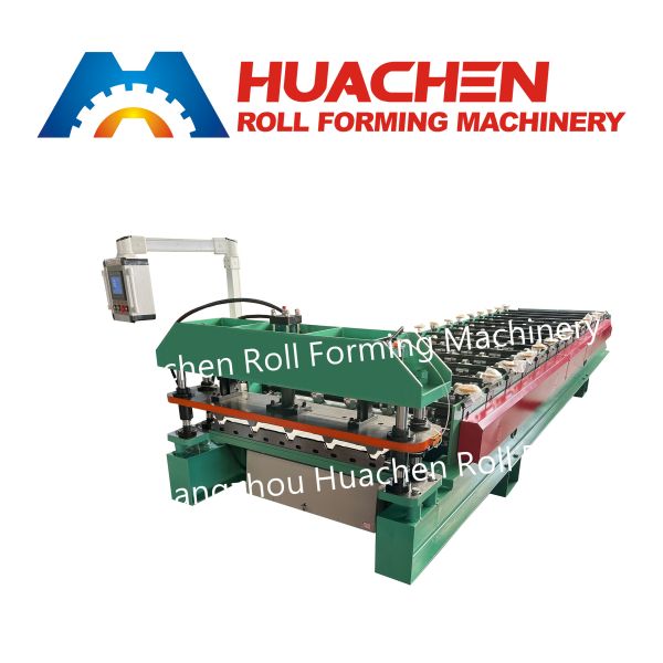 Fully Automatic Color Steel Glazed Tile Metal Color Steel Thin Roof Panel Rolling Forming Machine