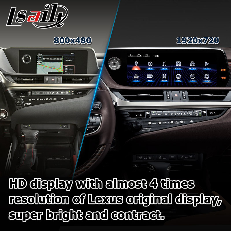Lexus ES300h обновление сенсорный экран 12.3