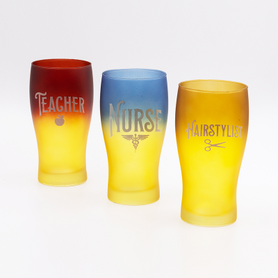Two Colors Spraying Teacher's Day Gift Cup Factory Decal Fired High End Texture For Festival Celebration Company