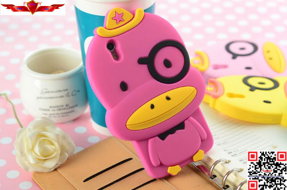New Arrival ECO-Friendly Cartoon Silicone Cover Case For Lenovo S960