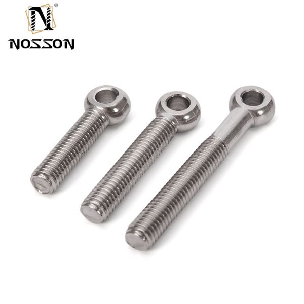 INCH Measurement System Stainless Steel DIN 444 Eye Bolt with Galvanized Finish Corrosion Resistant