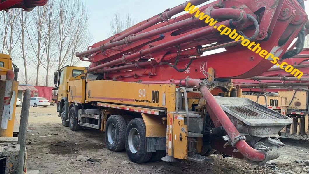 2006 Putzmeister 46m Под стабильной работой Бетонный насос с вибрирующей амплитудой 2,6 мм