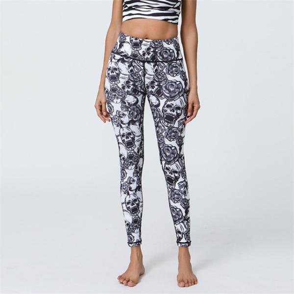 Sport Yoga Pants High Waist Tights Butt-lifting Yoga Leggings Printed Women's Fitness Leggings