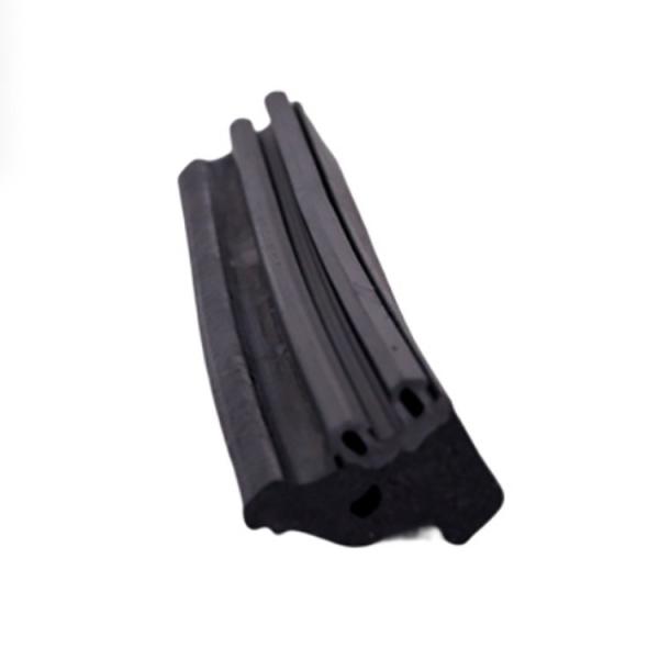 Factory Sealing Strip Big D Black EPDM Rubber Strip with 3M Adhesive Auto Soundproofing Moulding Processing Service Available