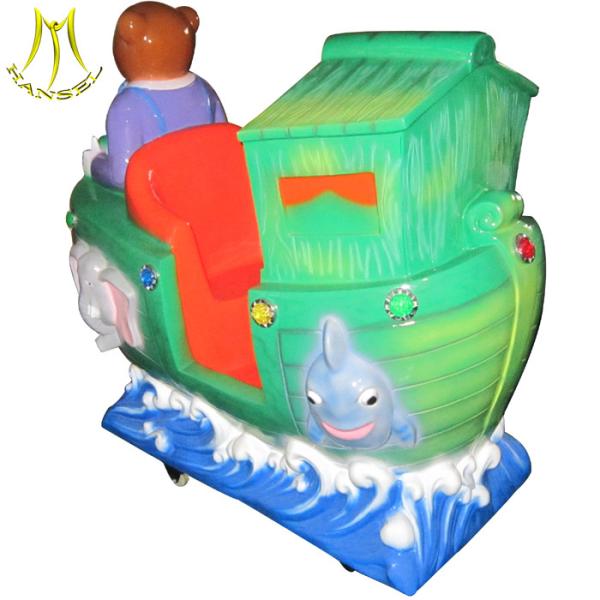 Hansel factory price kids game zone machine cheap electric panda ship for sale