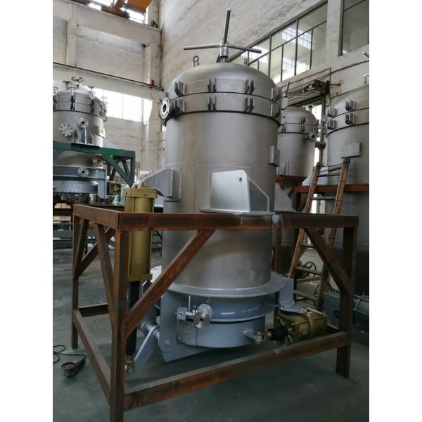 Stainless Steel Vertical Pressure Leaf Filter Hermetically Operated