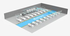 Granular Material Vacuum Conveying System For Plastic Pipes Extrusion