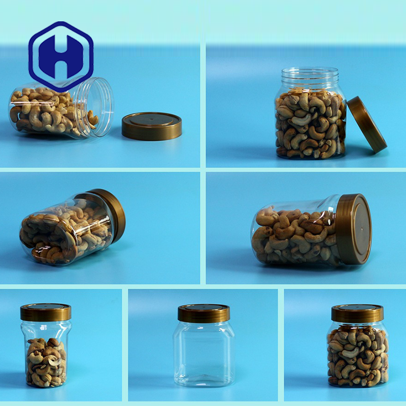 еды опарника доказательства утечки крышки 410ml винта 13.8oz форма пластиковой безопасная упаковывая овальная