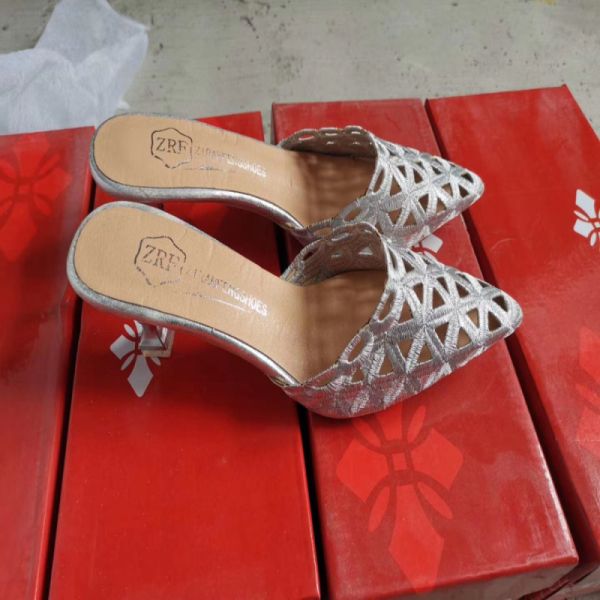 Hollow Out Lightweight Flip Flop High Heels Slippers In Stock