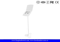 Montos totales del soporte del quiosco de VESA Advertising IPad con área en blanco grande
