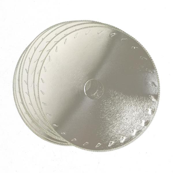 Discos de corte de metal de 9 polegadas Eletroplatado lâmina de serra de diamante para corte de aço inoxidável