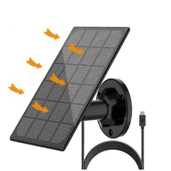 OEM ODM Accessoires solaires Caméra Panneau solaire Résistant aux intempéries