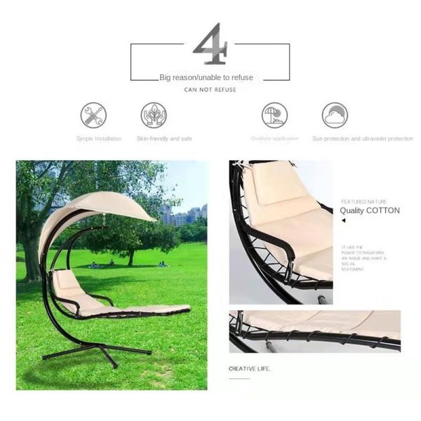 General Outdoor Furniture Hanging Chair Swings Garden Hammocks Chairs Patio Swing Chair with Stand