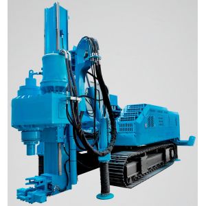 Full Hydraulic Jet Grouting Rig with Pivoting +/-10° and 156+156 L/min Main Pumps for Soil Improvement