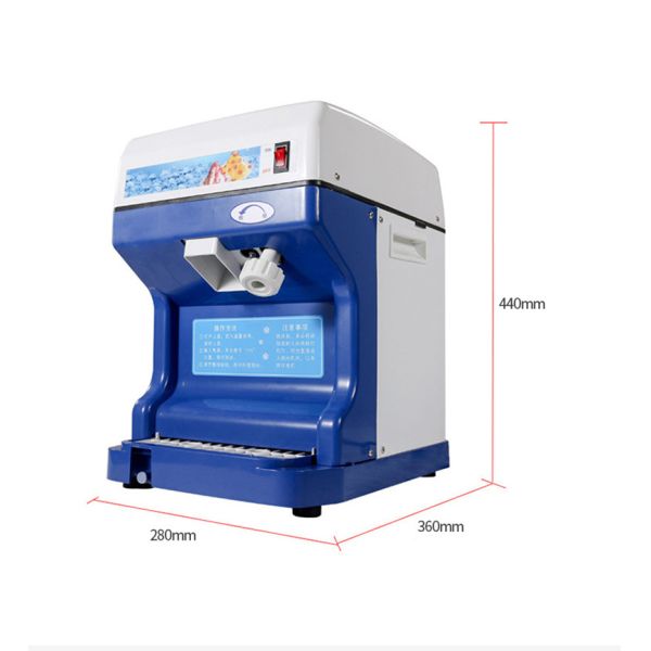 Электрические дробилки для ледоколов дробилки для леда бритвы с лезвиями из нержавеющей стали 304