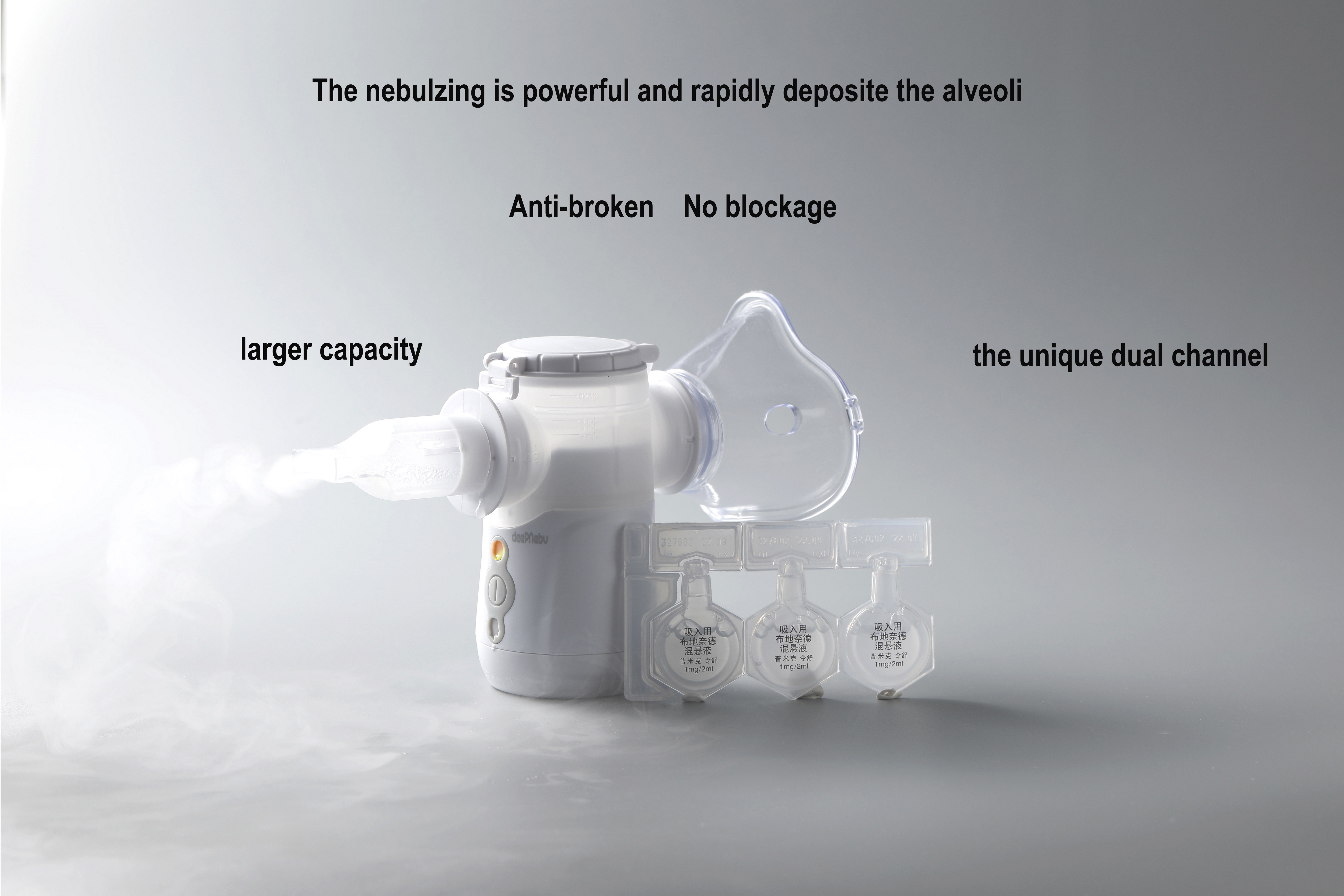 Бронха Nebulizer сетки Homecare Nebulizer медицинского Handheld для астмы IP34