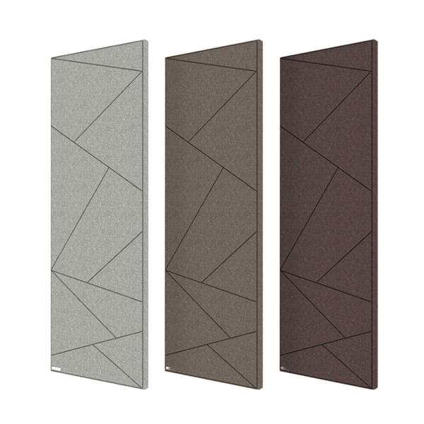 Odm 50mm painéis de absorção de ruído casas bem decoração telhas de parede