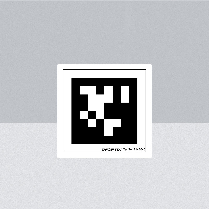 AprilTag QR code label sticker
