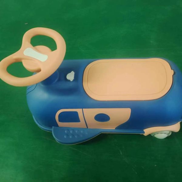 Green Plastic Grade Happy Baby Balance Car for Children's Toys Ride On Car Direct Discount
