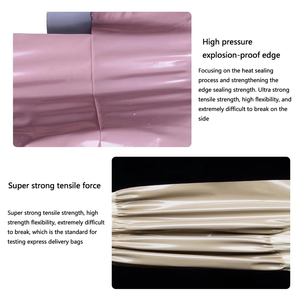 Colored Express Delivery Bags Plastic Thickened Logistics Mailing Packaging Bags Self-adhesive Large Waterproof Bags