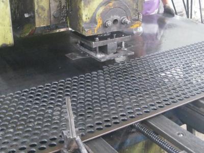 T0.3mm Perforated Galvanized Steel Sheet , HH Perforated Stainless Plate
