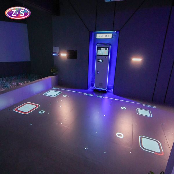 Mobile Interactive Floor Projection System Turn Any Space Into Playground Instantly