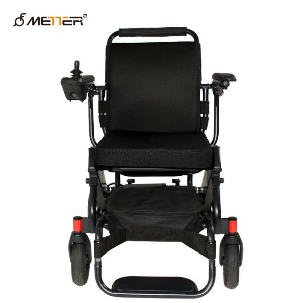 Aluminium Disabled 8Ah Classic Foldable Electric Wheelchair