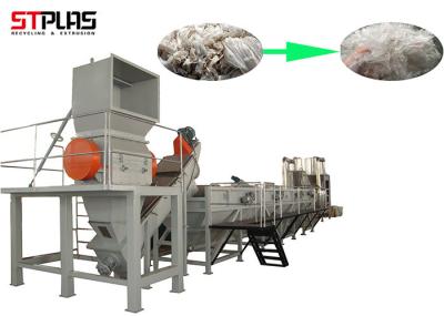 Do filme plástico do PE dos PP da grande capacidade linha de lavagem planta para a reciclagem Waste dos filmes