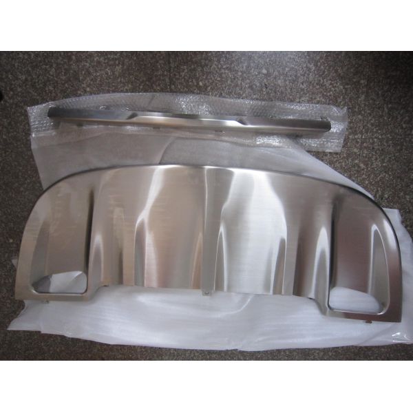 Protection de pare-chocs avant et arrière en acier inoxydable pour Porsche Cayenne 2011 - 2014