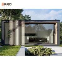 Luxo Pequeno Prefabricado de baixa insonorização Aço leve Parede cortina moderna Parede cortina de vidro