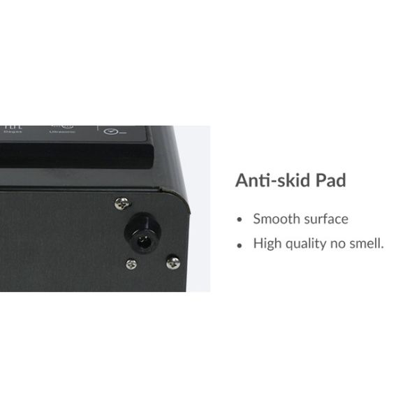 Stainless Steel Ultrasonic Dental Cleaner Smart Touch Panel LED Display